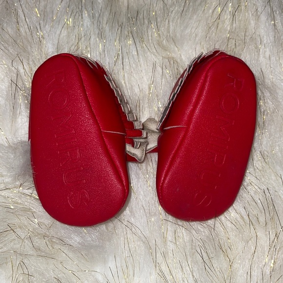 Romirus | size 2 | Red bohemian flats - Picture 5 of 5